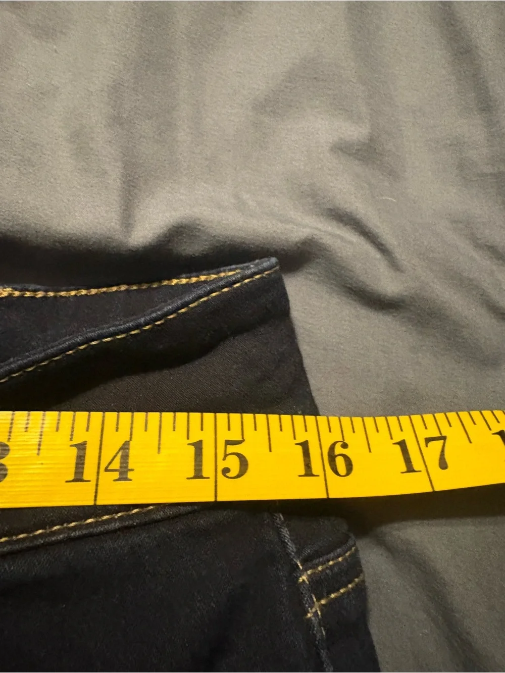 Copperflash Cropped Jeans in Dark Navy